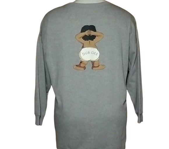 DUBGEE Crewneck HiLow Sweater Size 1X - Picture 1 of 5